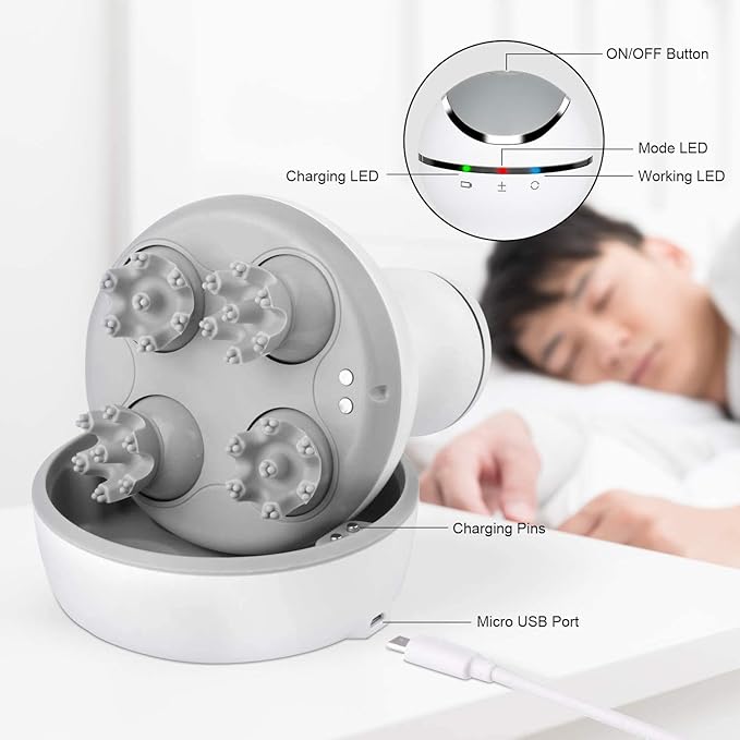 Smart Rechargeable Hair Scalp Massager