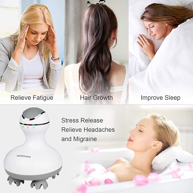 Smart Rechargeable Hair Scalp Massager