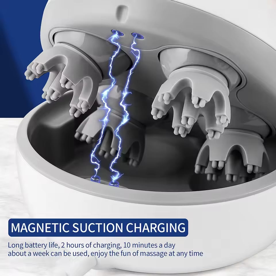 Smart Rechargeable Hair Scalp Massager